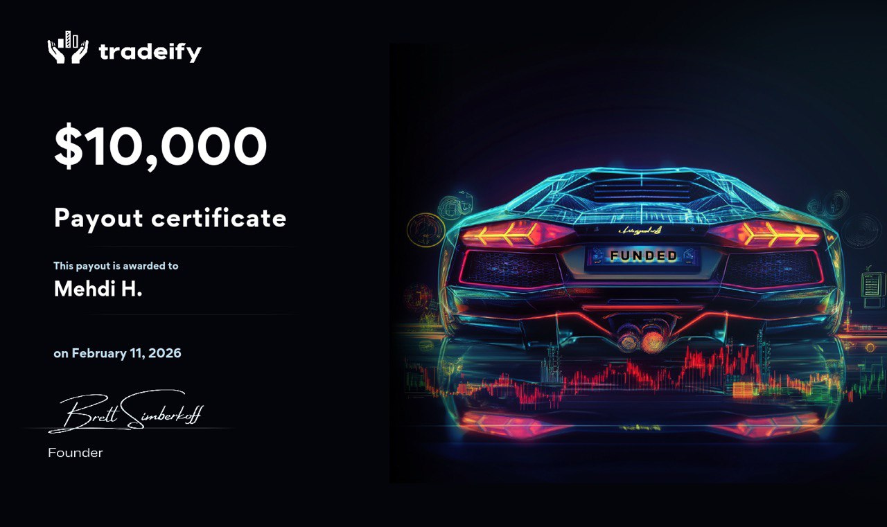 Tradeify Payout Certificate 4
